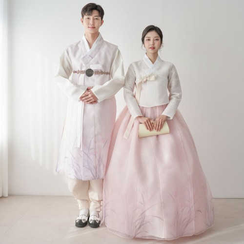 Min Han-bok Pink Orchid Wedding Bride Wedding Couple Shooting First Birthday Party Reception High-quality Traditional Customized Hanbok