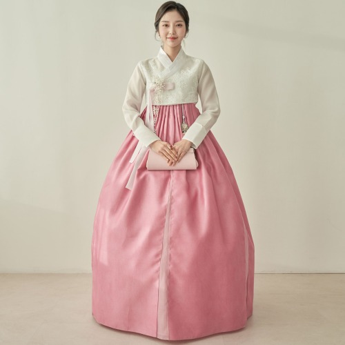 Min Hanbok Onsemiro No.387 Luxury Honju Women&#039;s Wedding Guest Adult Women&#039;s Elegant Traditional Hanbok