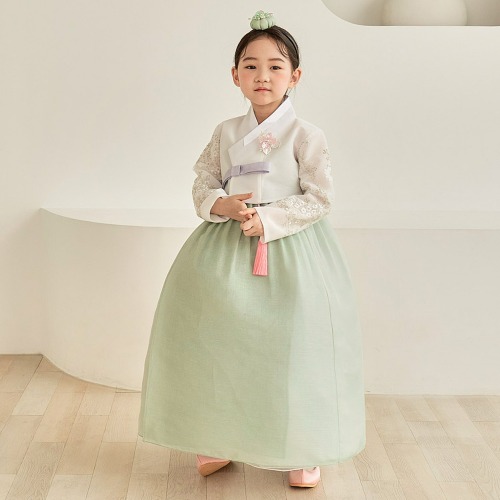 Min Han-bok Fox Byul-ah Premium Traditional Girls&#039; High-Quality Hanbok Facilities Children&#039;s First Birthday Baby Dress Infant