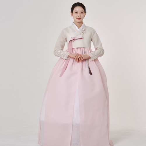 Minhanbok No. 534 Luxury Wedding Ladies Wedding Guest Adult Women Elegant Traditional Hanbok