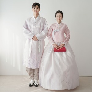 Minhanbok Orchid Wedding Groom Bride Wedding Couple Filming First Birthday Party Reception High-quality Traditional Customized Hanbok
