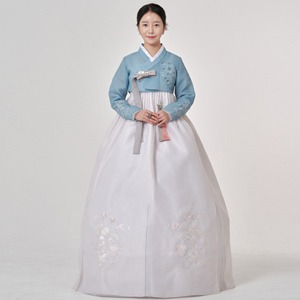 Minhanbok No. 506 Luxury Honju Women&#039;s Wedding Guest Adult Women&#039;s Elegant Traditional Customized Hanbok