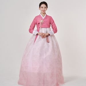 Minhanbok No. 537 Luxury Honju Women&#039;s Wedding Guest Adult Women&#039;s Elegant Traditional Customized Hanbok